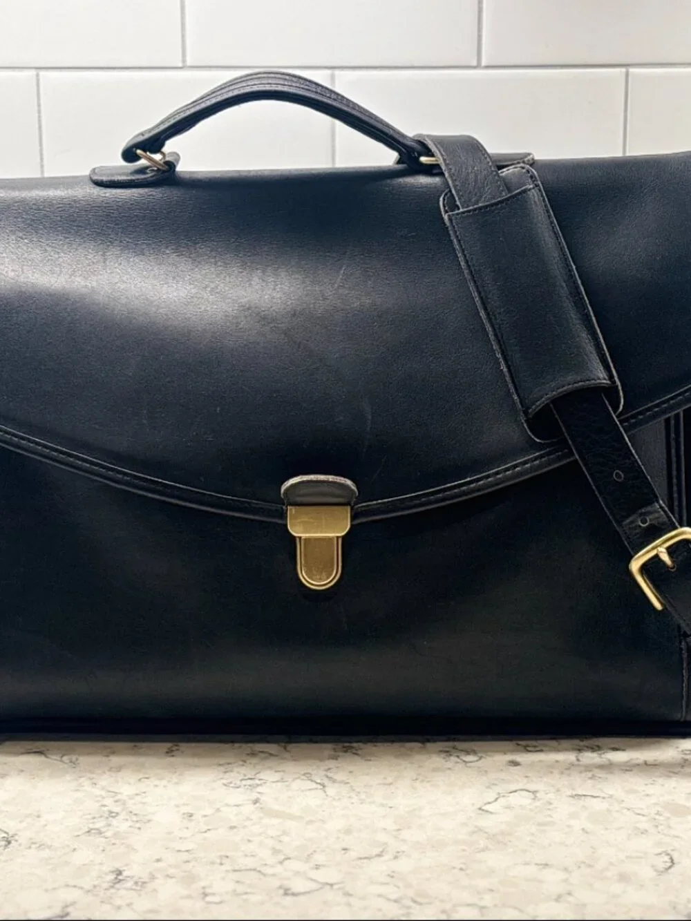 Vintage Coach Morgan Briefcase 309 + Original Strap